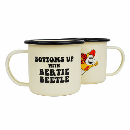 Bertie Beetle Retro Camping Mug Set